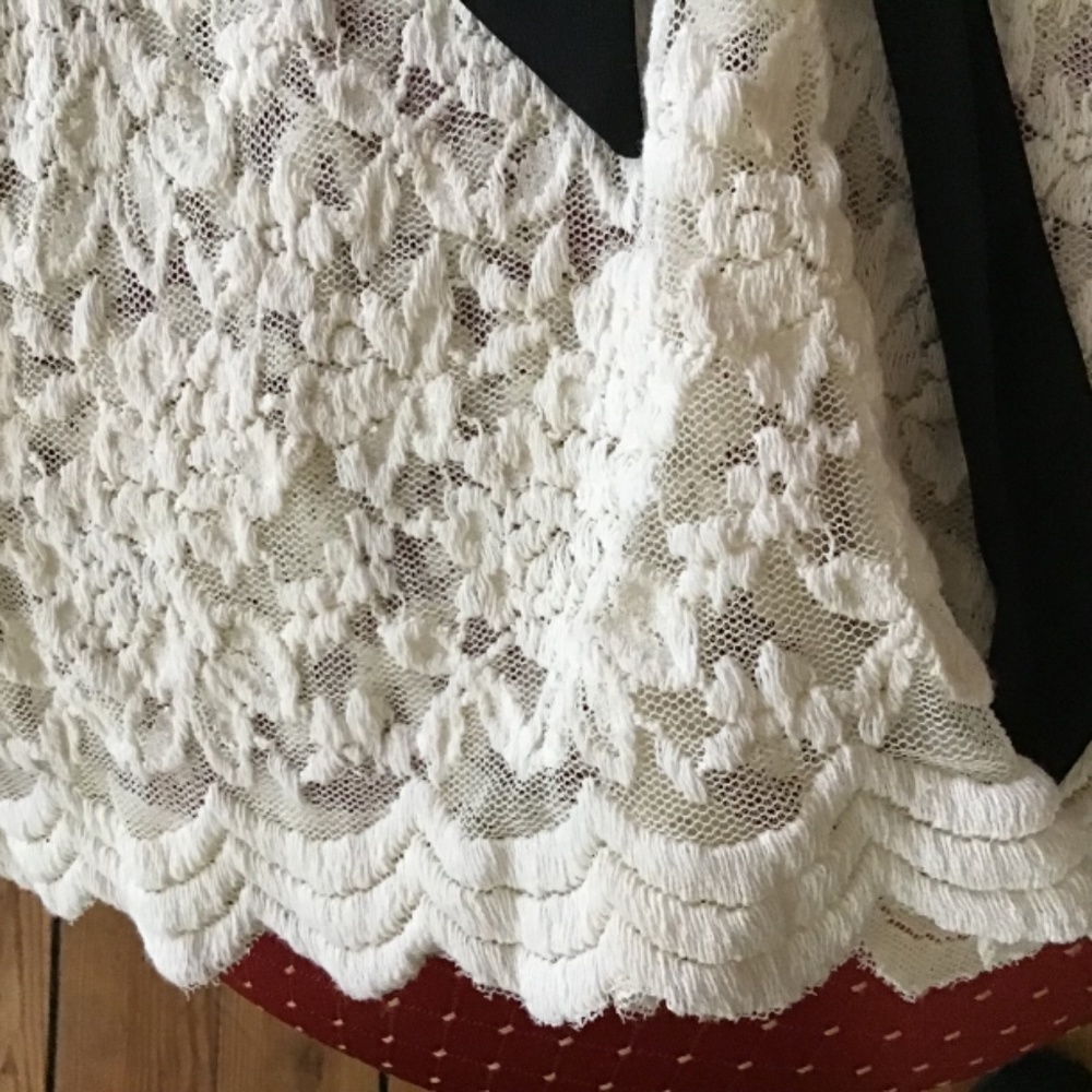 Lace top Ivory S - Picture 3 of 4
